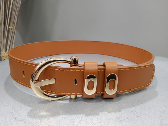 Ceinture caramel femme