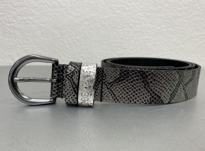 Ceinture cuir python  femme