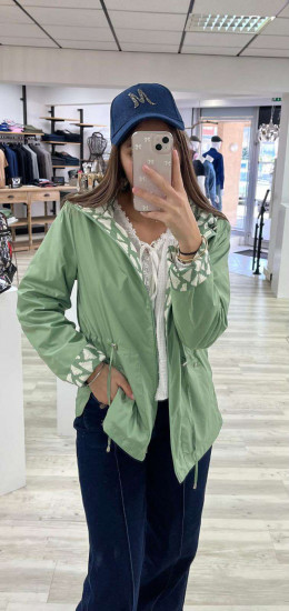 Coupe-vent réversible femme