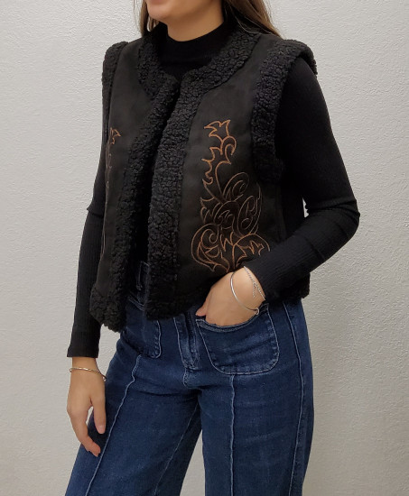 Gilet sans manche femme