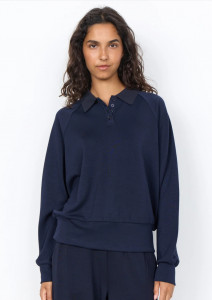Sweat bleu marine femme