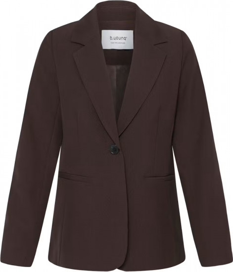 Blazer marron cintré femme