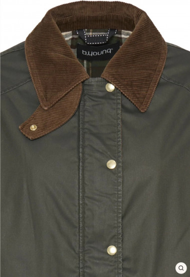 Parka kaki cirée femme