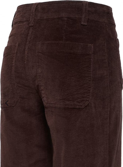 Pantalon en velours chocolat femme