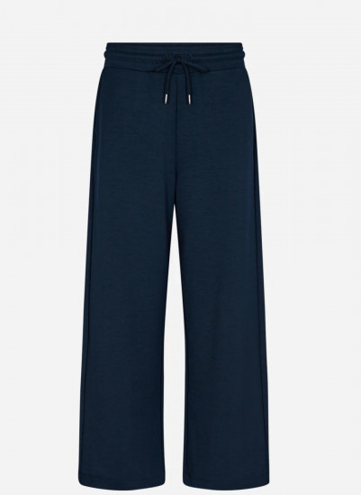 Pantalon large molletonné femme