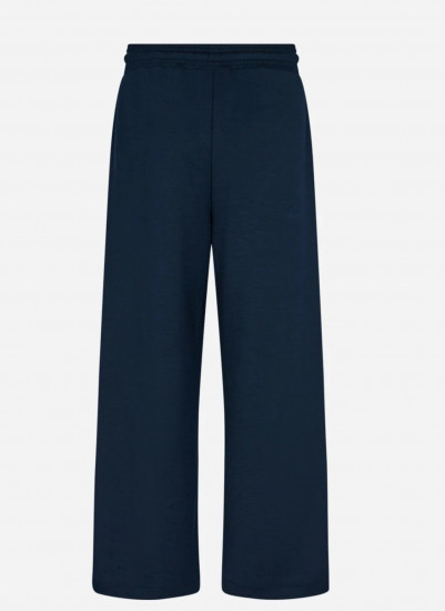 Pantalon large molletonné femme