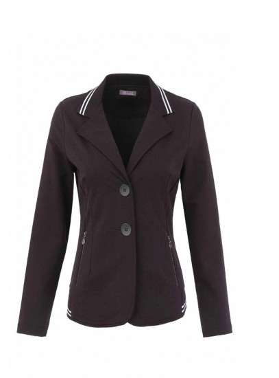 Veste cintrée noire femme