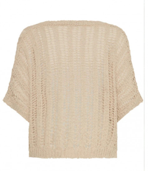 Pull ajouré femme
