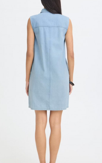 Robe courte en jean femme