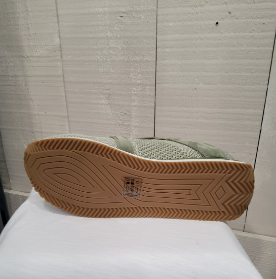 Baskets kaki lacets femme