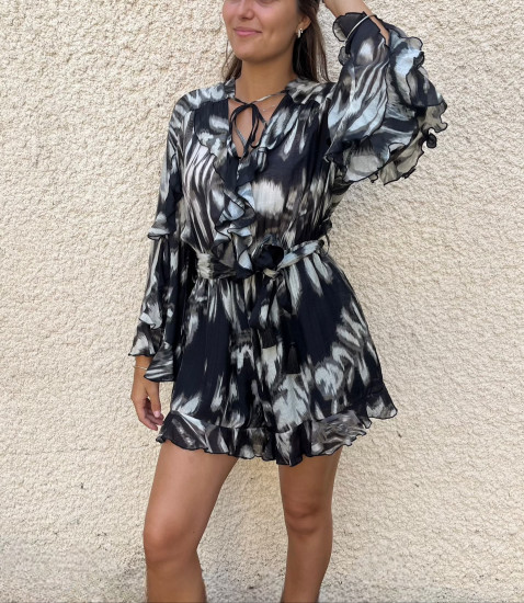 Combinaison short femme