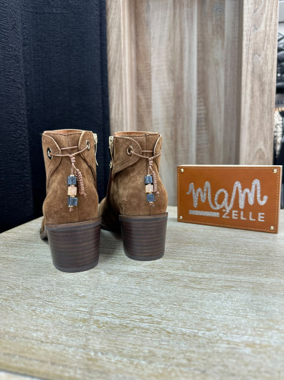 Bottines en nubuck femme