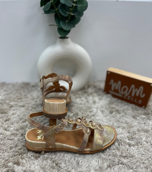 Nu-pieds crème femme