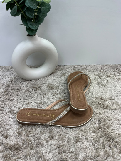 Tongs avec strass femme