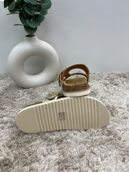 Claquettes platine femme