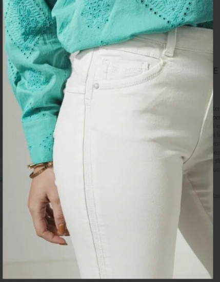 Pantalon blanc femme