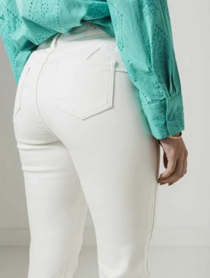 Pantalon blanc femme