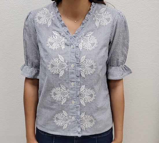 Blouse imprimée femme