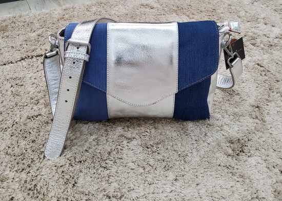 Sac cuir bandoulière rectangulaire