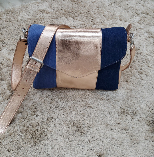 Sac cuir bandoulière rectangulaire