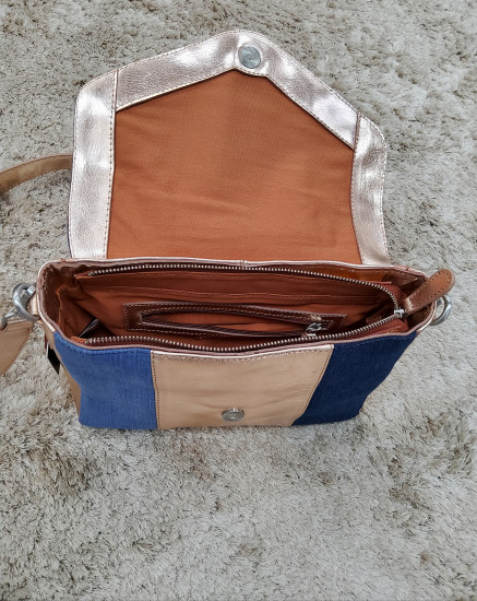 Sac cuir bandoulière rectangulaire