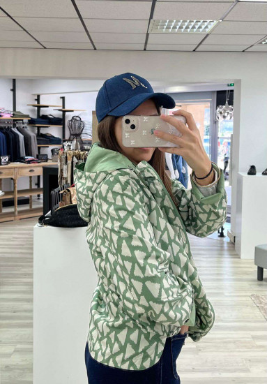 Coupe-vent réversible femme