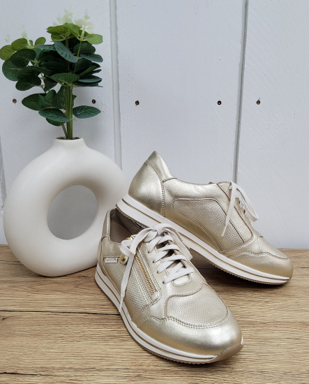 Sneakers gold femme