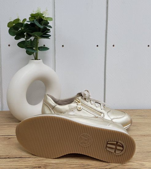 Sneakers gold femme