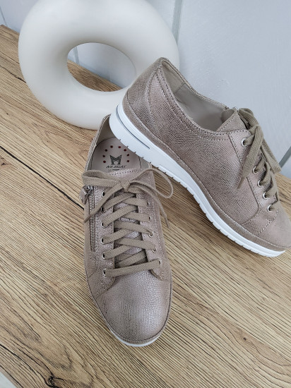 Sneakers taupe femme