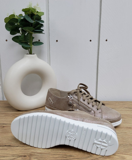 Sneakers taupe femme