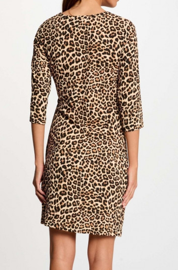 Robe léopard femme