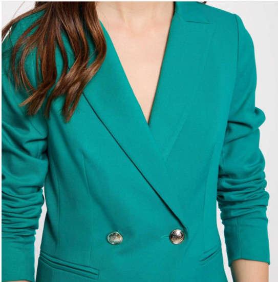 Blazer turquoise femme