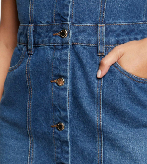 Robe en jean femme