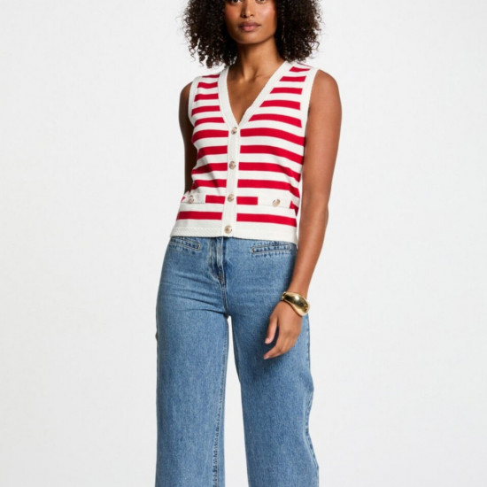 Gilet sans manche femme