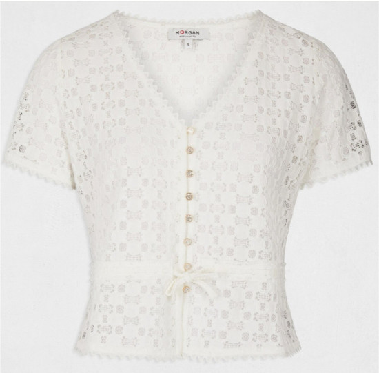 T-shirt en dentelle  femme