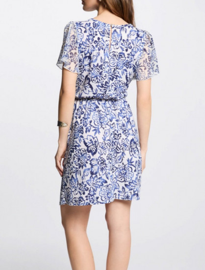 Robe courte imprimée femme