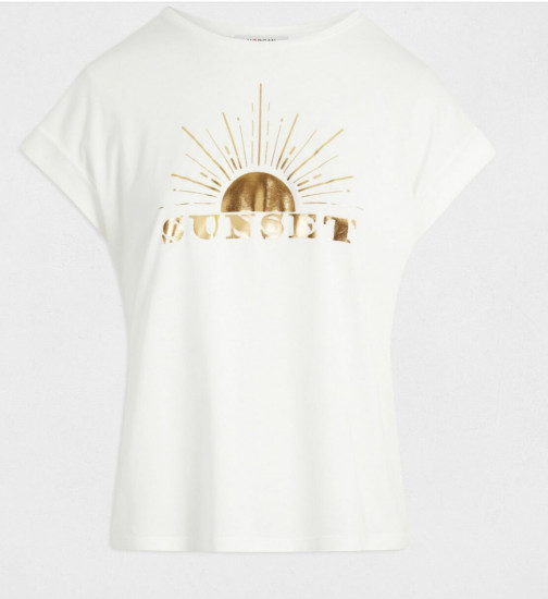 Tee shirt sunset femme