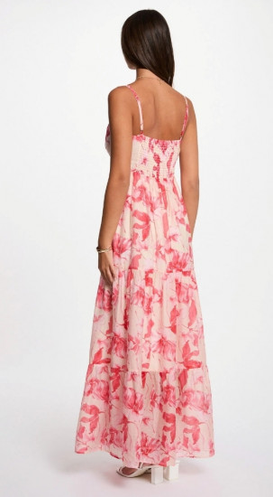 Robe longue cache coeur femme