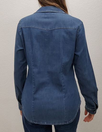 Chemise en jean femme