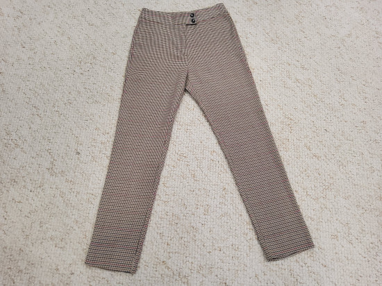 Pantalon à petits carreaux