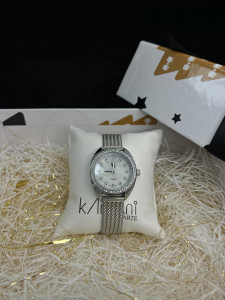 Montre argentée femme