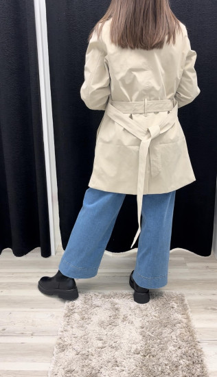 Trench beige femme