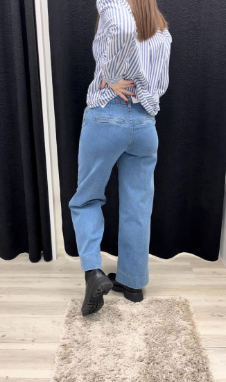 Jeans large femme