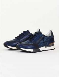 Sneakers marine femme