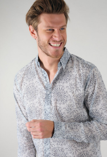 Chemise à motifs homme