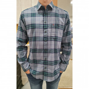 Chemise chaude à carreaux