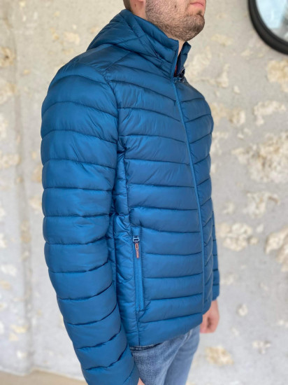 Doudoune bleue homme