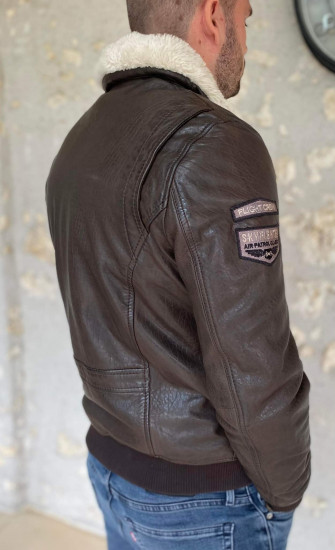 Blouson style aviateur homme