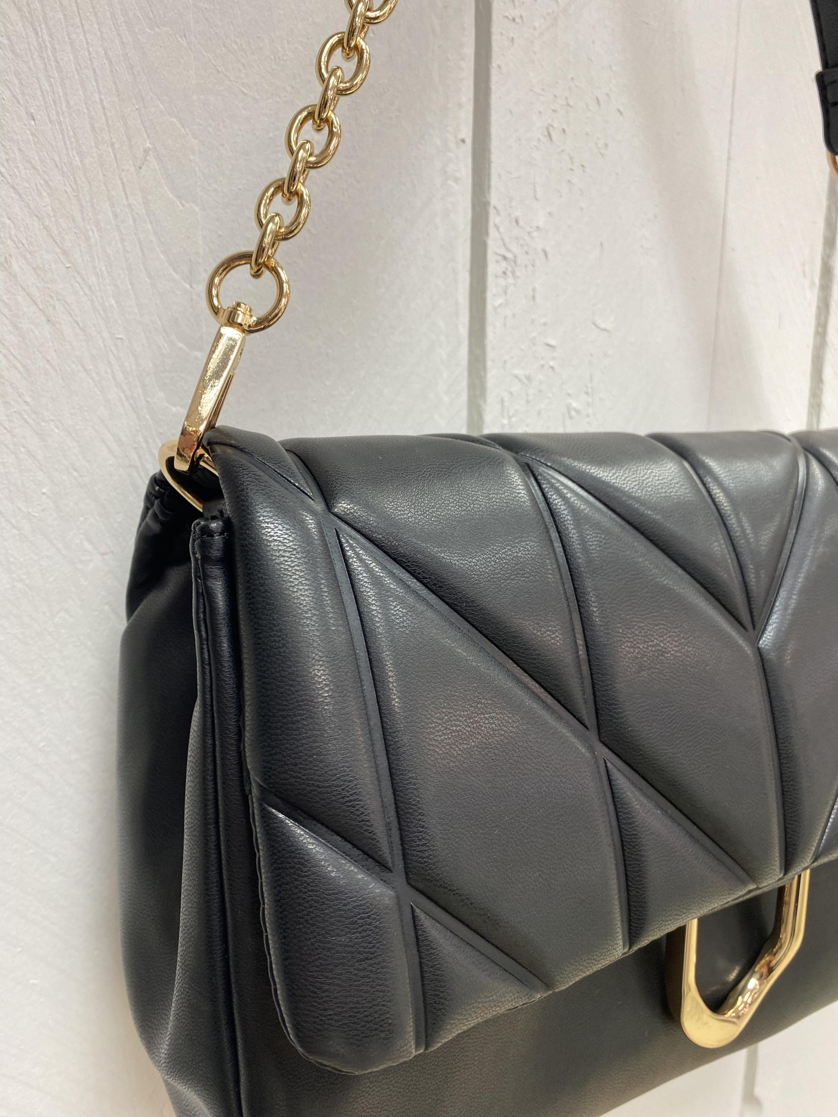 Sac a main online femme matelassé noir