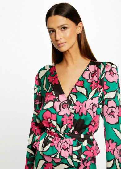 Blouse imprimée floral femme